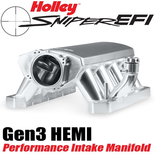Holley LS Throttle Body Silver Sniper Intake Manifold Gen3 Hemi